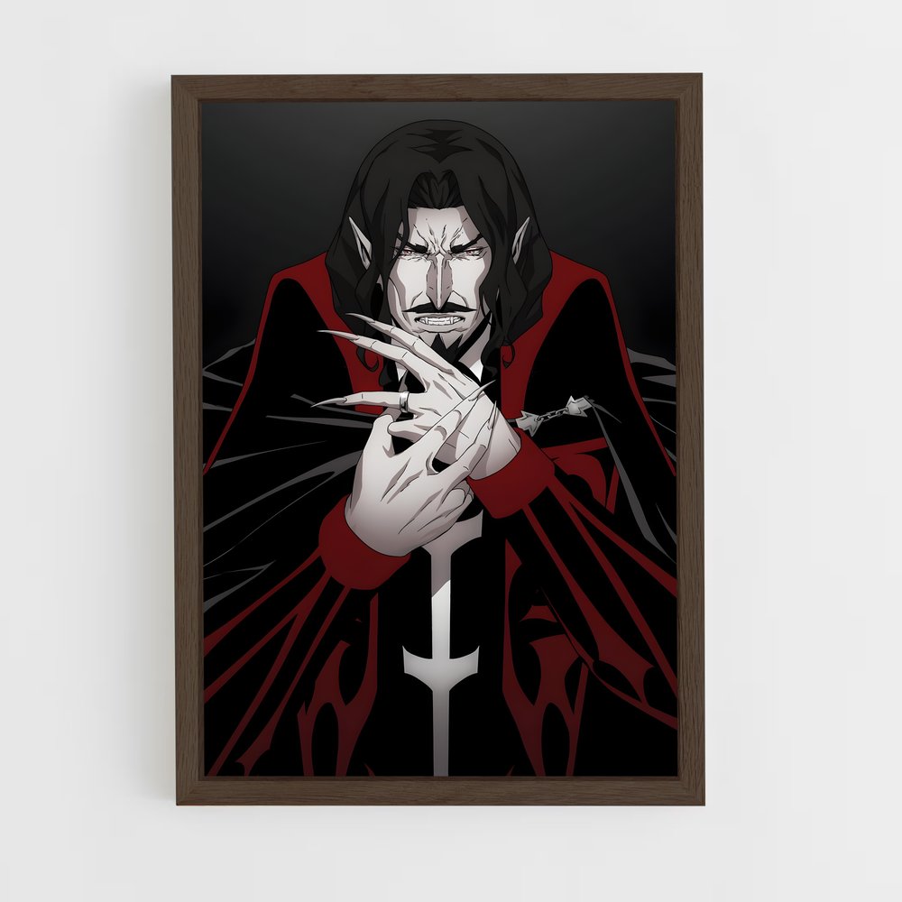 Poster Le Fumeur de l'Ombre – affiche Castlevania (vue 5)